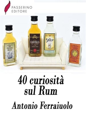 cover image of 40 curiosità sul Rum
